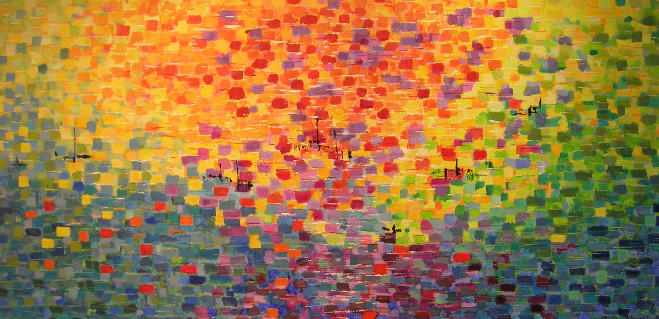 Lábaro de Sol - Ano 2009, 100 x 210 cm