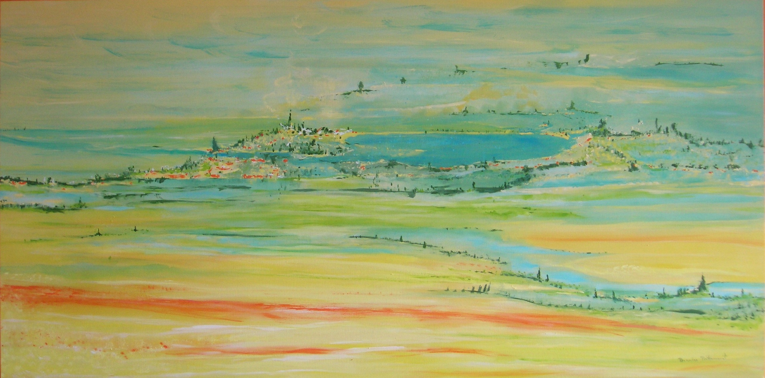 Yellow loveland Ano 2013, 1m x 2m